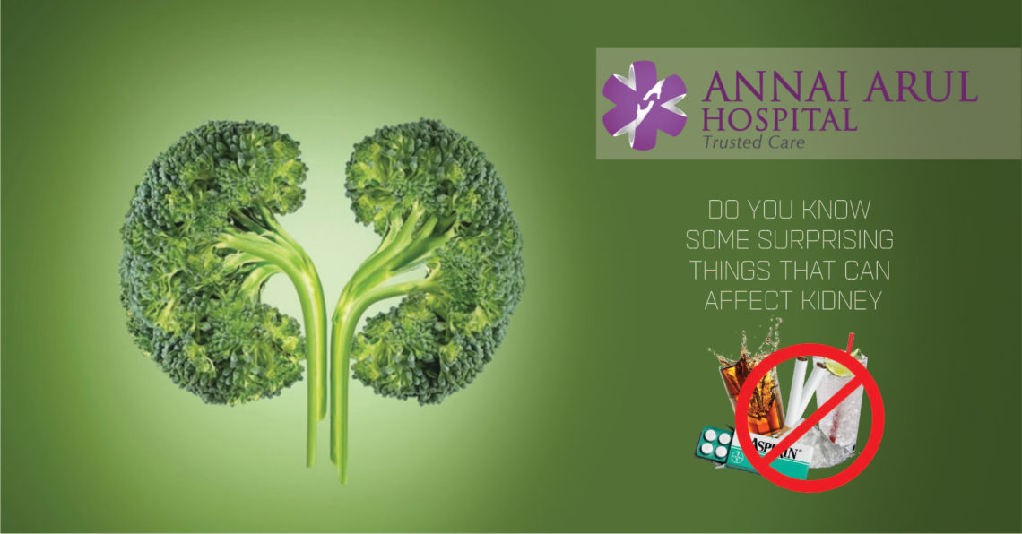 DO YOU KNOW SOME SURPRISING THINGS THAT CAN AFFECT KIDNEY